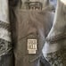 Vintage 90s Greg Bell Genuine Leather Coat Embossed & Trimmed Duster Size XL
