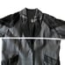 Vintage 90s Greg Bell Genuine Leather Coat Embossed & Trimmed Duster Size XL