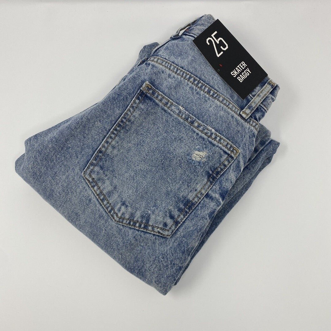 URBAN OUTFITTERS BDG Skater Extra Baggy Jean Tinted Denim (Size 25) NWT