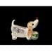 Vintage ceramic dog planter Japan