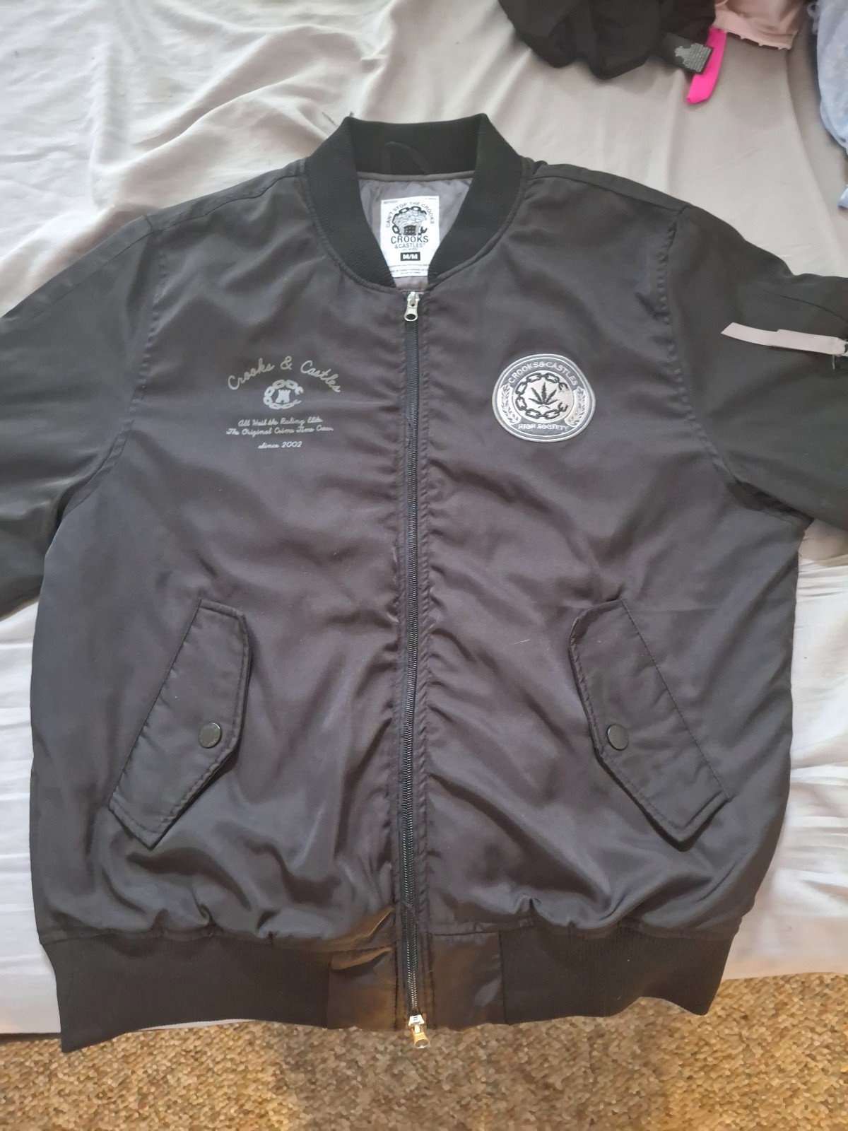 Crooks & castles mens coat