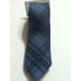 CALVIN KLEIN MENS NEW BLUE 61%VISCOSE 39%SILK SKINNY PLAID NECKTIE WIDTH:2
