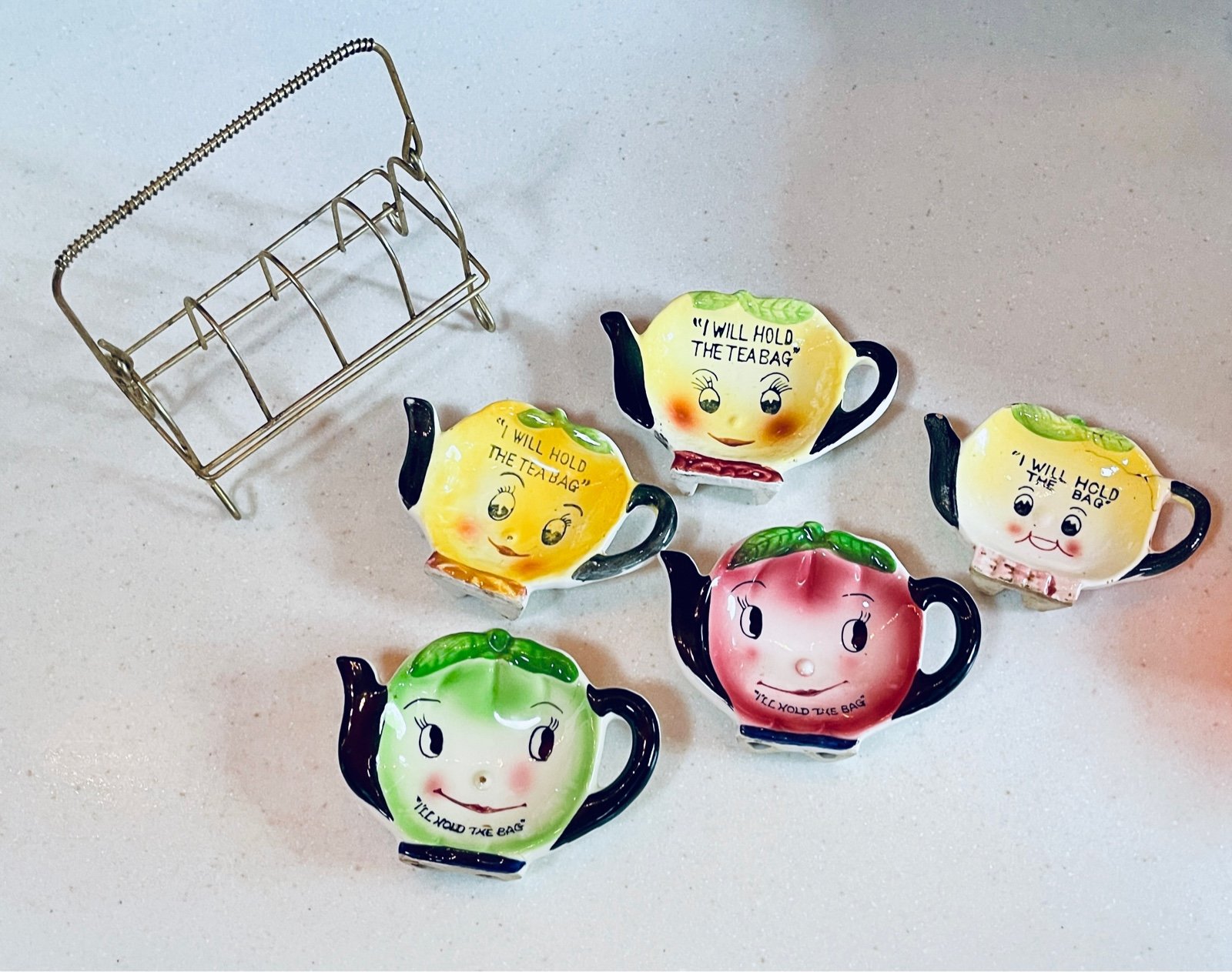 Teabag Holders with rack