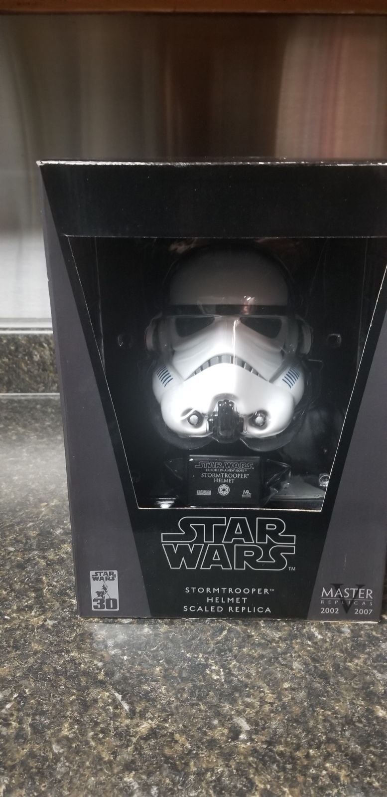 Master Replicas Stormtrooper .45 scaled helmet