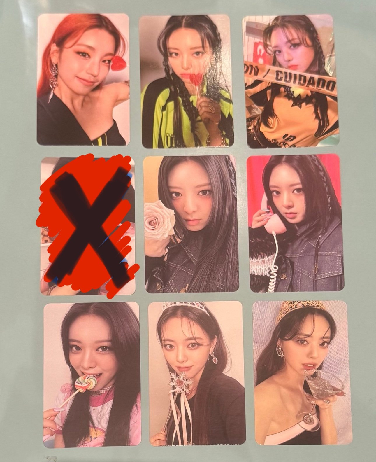 Itzy photocard lot