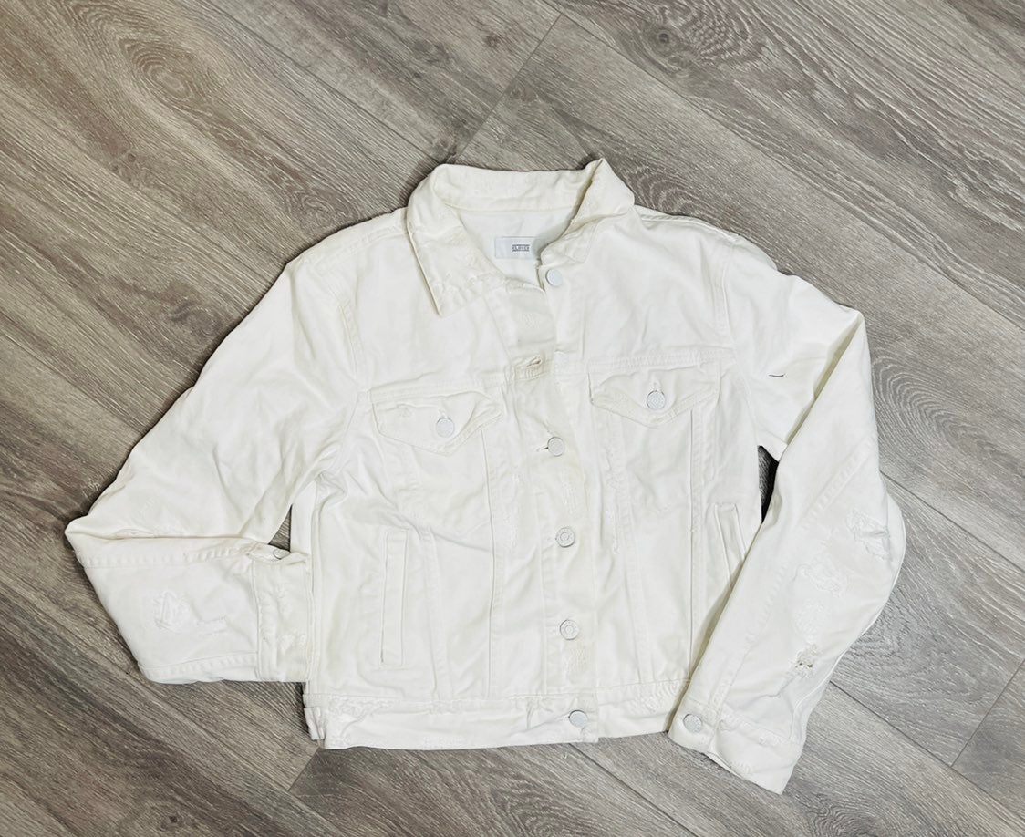 Closed White Denim Jacket