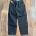 Vintage Platinum FUBU Jeans Men's 36x34 Fat Albert Relaxed Fit Baggy Black Y2K