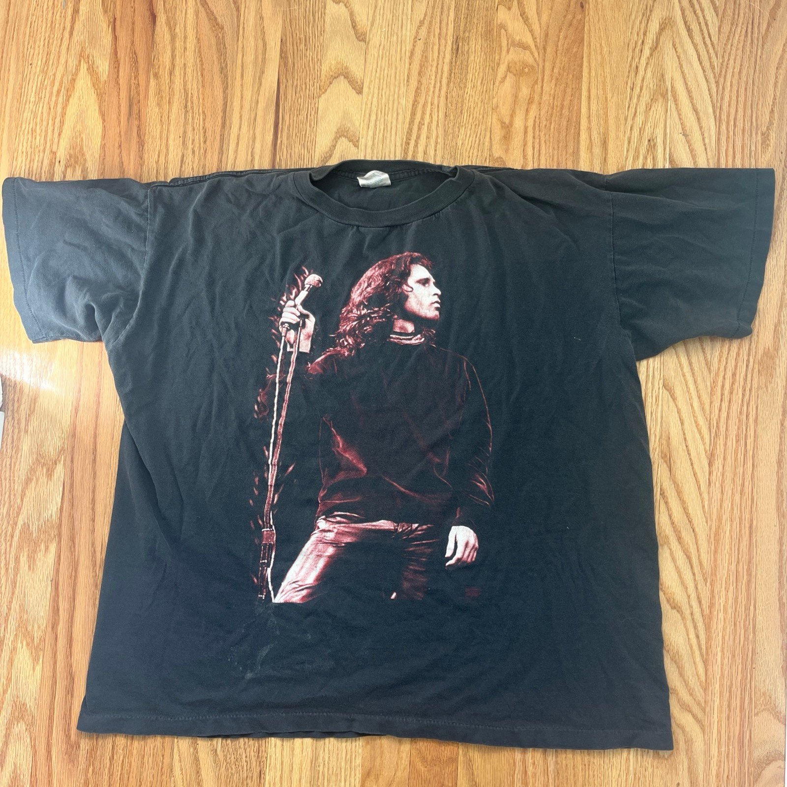 Vintage Jim Morrison Shirt XL The Doors Light My Fire Single Stitch Winterland