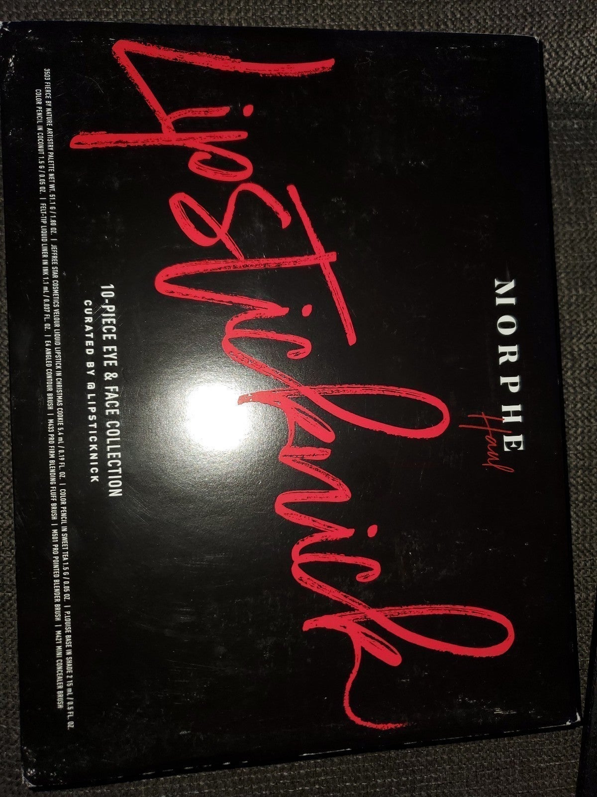 Morphe LipstickNick Haul Box Set BRAND NEW LIMITED EDITION