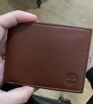 New Men's Wellington Leather RFID Bifold Commuter Security Wallet