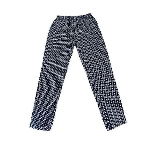 Zac and Rachel Navy Lightweight Abstract Womens Pants