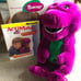 Actimates Barney w/ tv pack and tapes