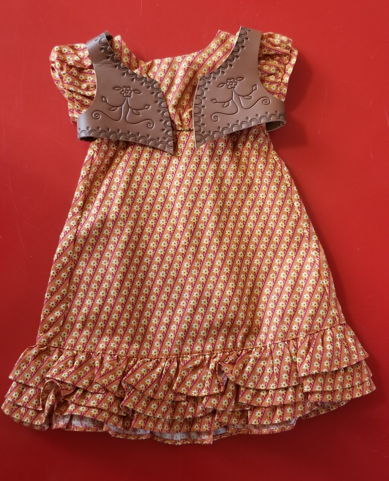 American girl Josefina riding dress & vest