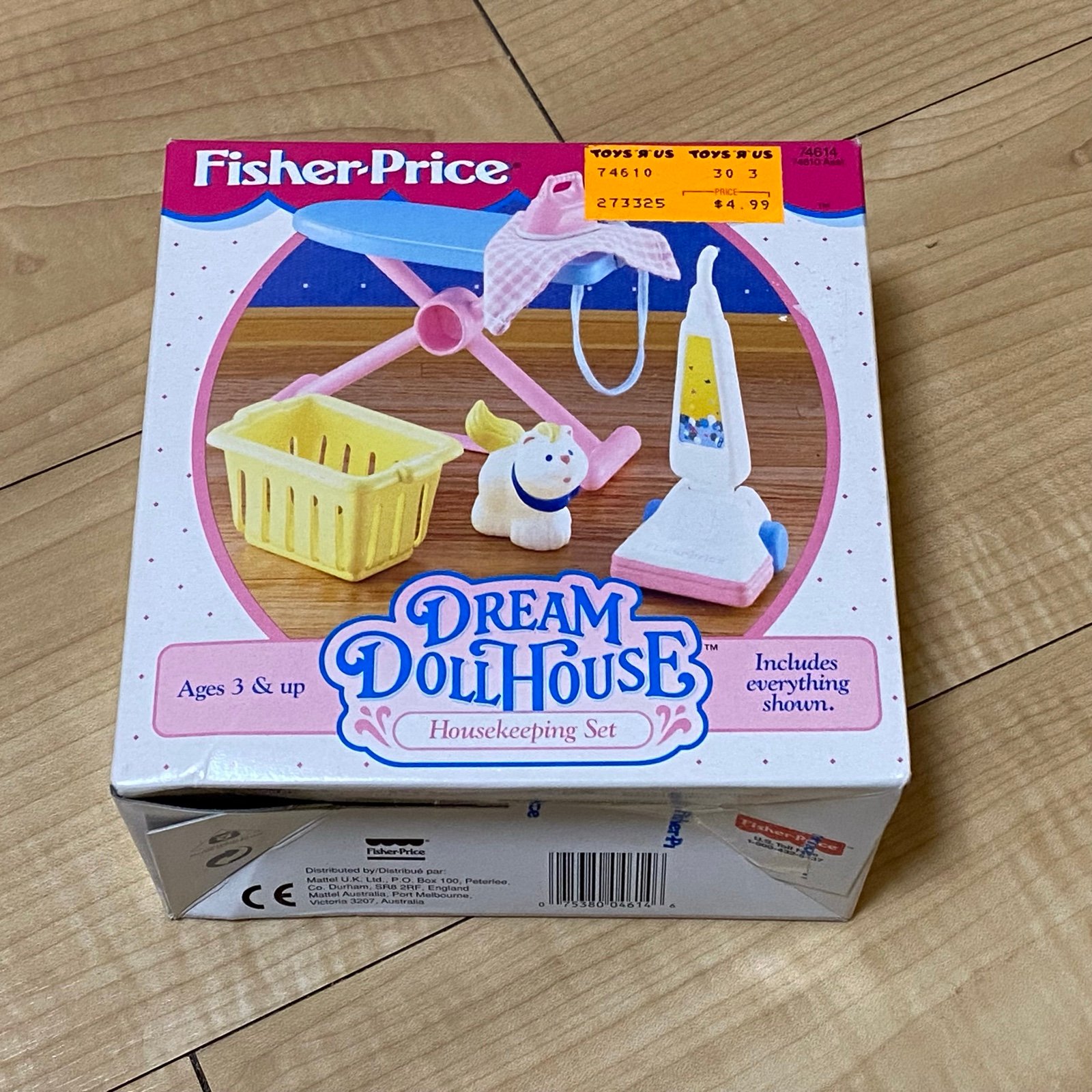 Fisher Price 74614 Loving Family Dream Dollhouse Housekeeping Set vintage 1997