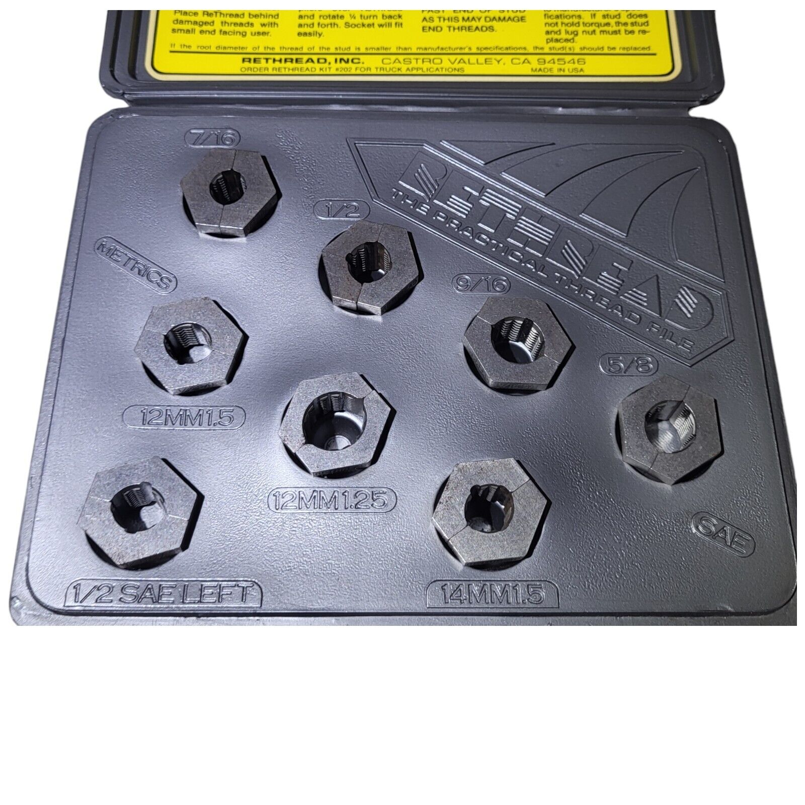 Rethread Wheel Stud Kit #201