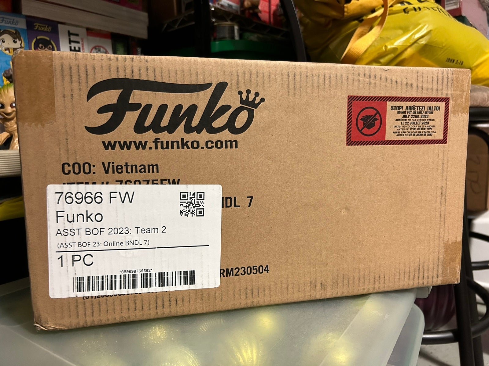 Funko Box of fun online editon 2023