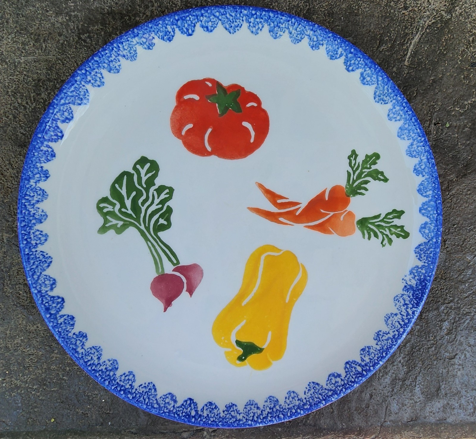 Vintage Trend Craft Platter. ITALY