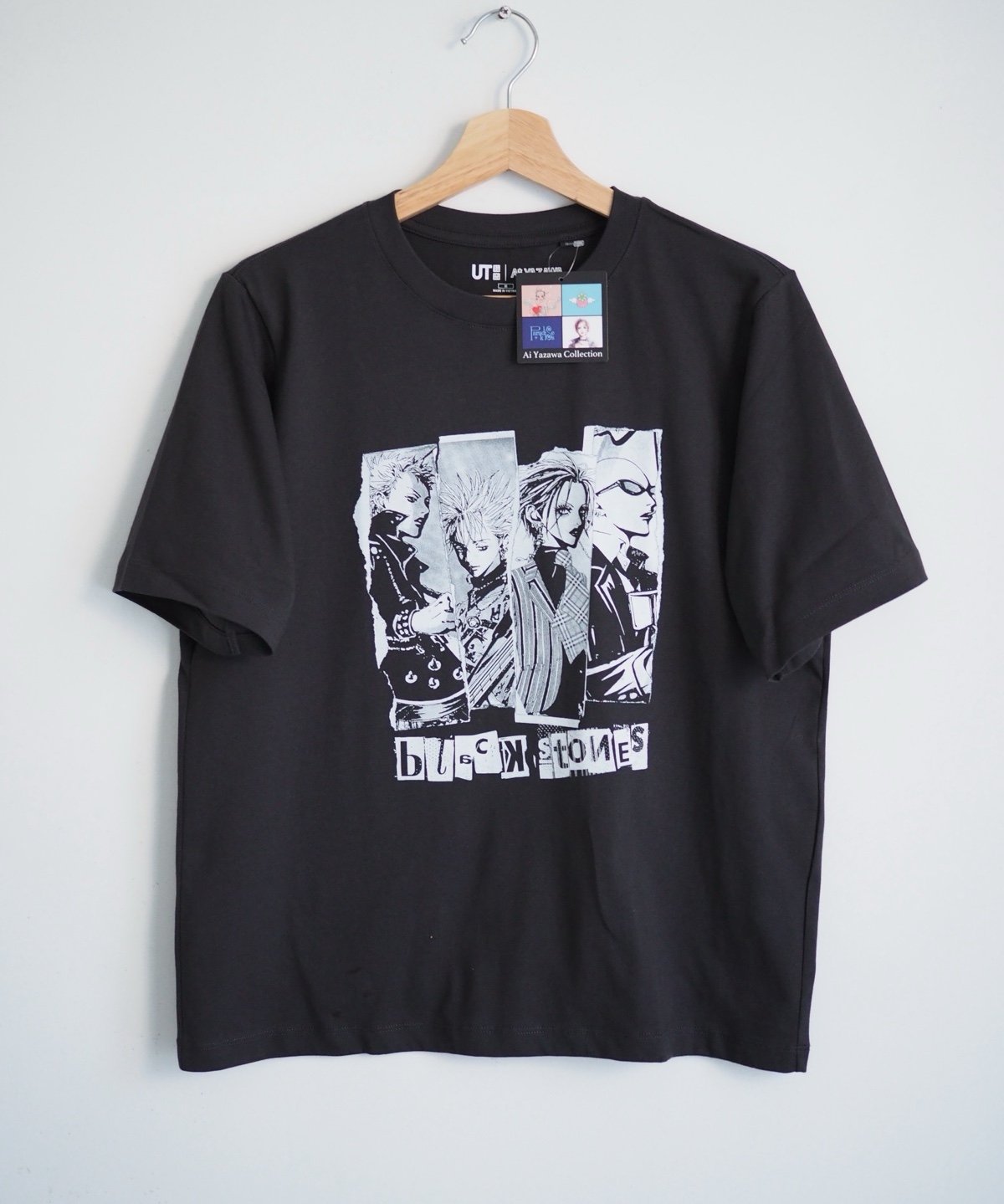 Ai Yazawa Black Stones Nana Uniqlo Short Sleeve T Shirt Size Medium