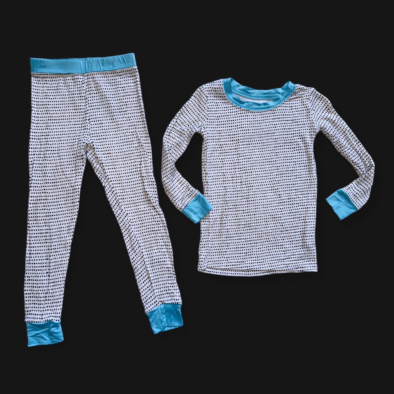 LS Blue Polka Dot Set