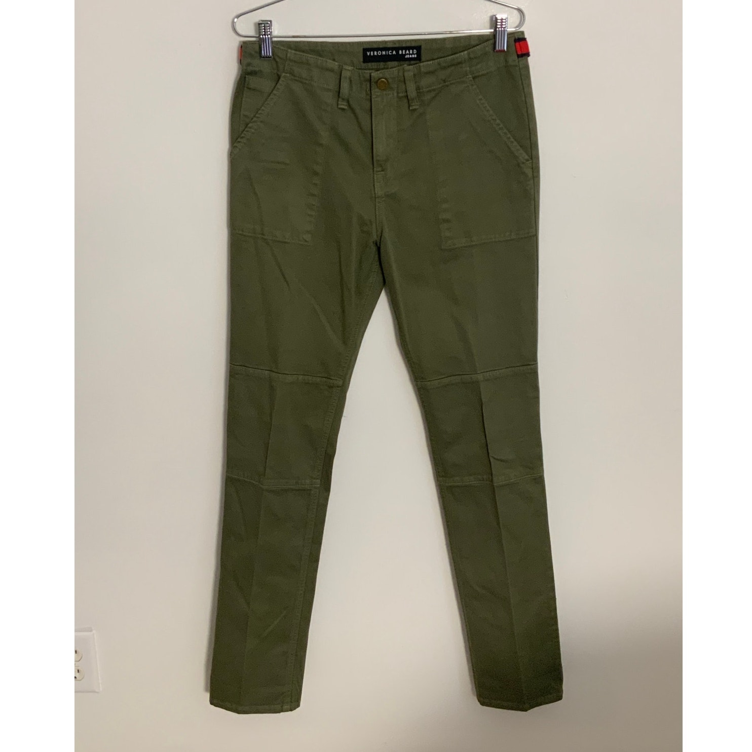 Veronica Beard Adrina Green Pants size 27