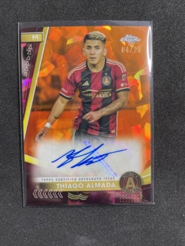 Thiago Almada rare auto ssp /25