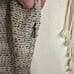 Tory Burch white, blue and Black Sheath Dress V-Neck Sleeveless dress size 0