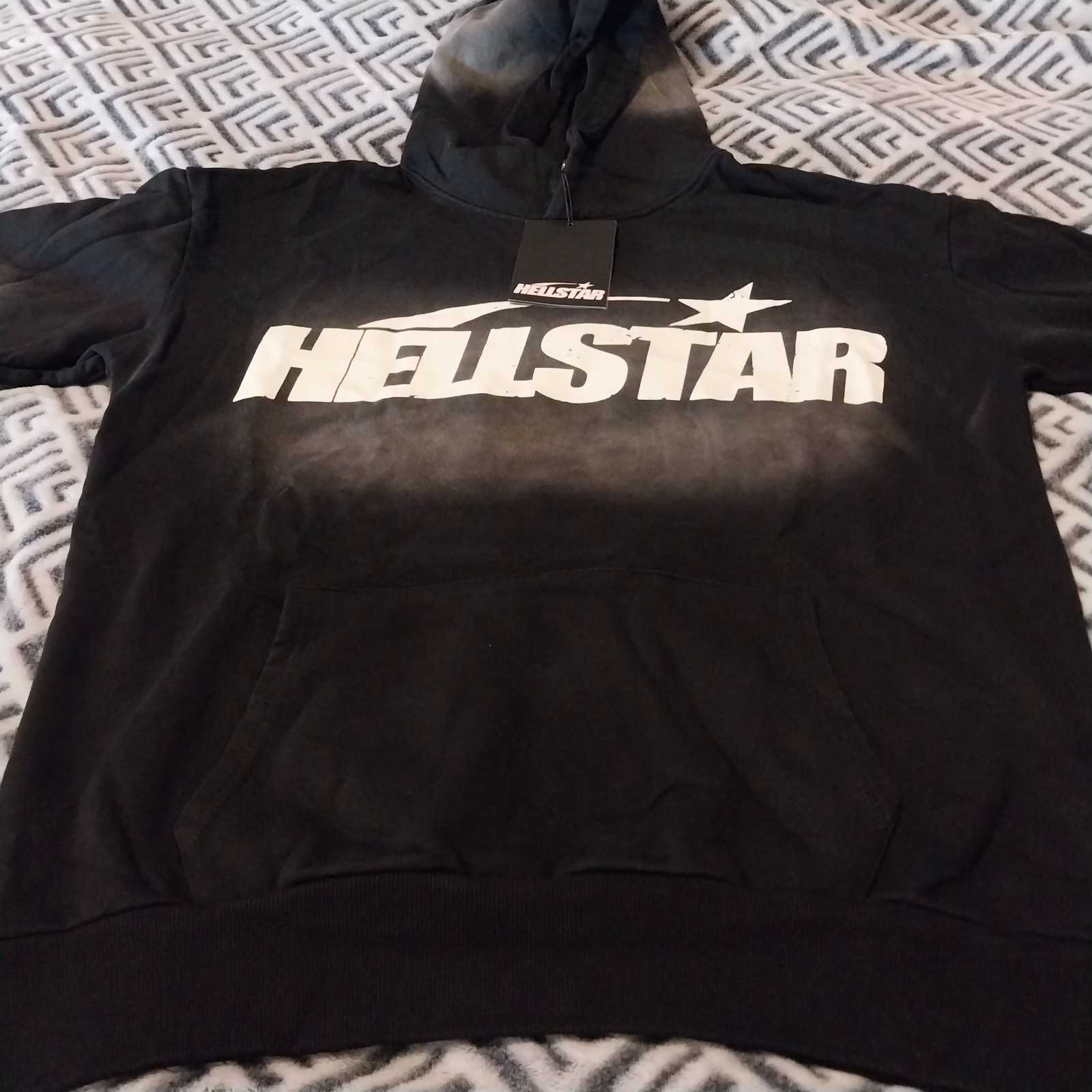 Hellstar Uniform Hoodie Black Large *NEW* NoNFC