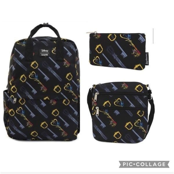 Loungefly Disney Kingdom Hearts Bag Set with Key Blades | LAST SET