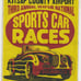 Vintage Road Race Poster