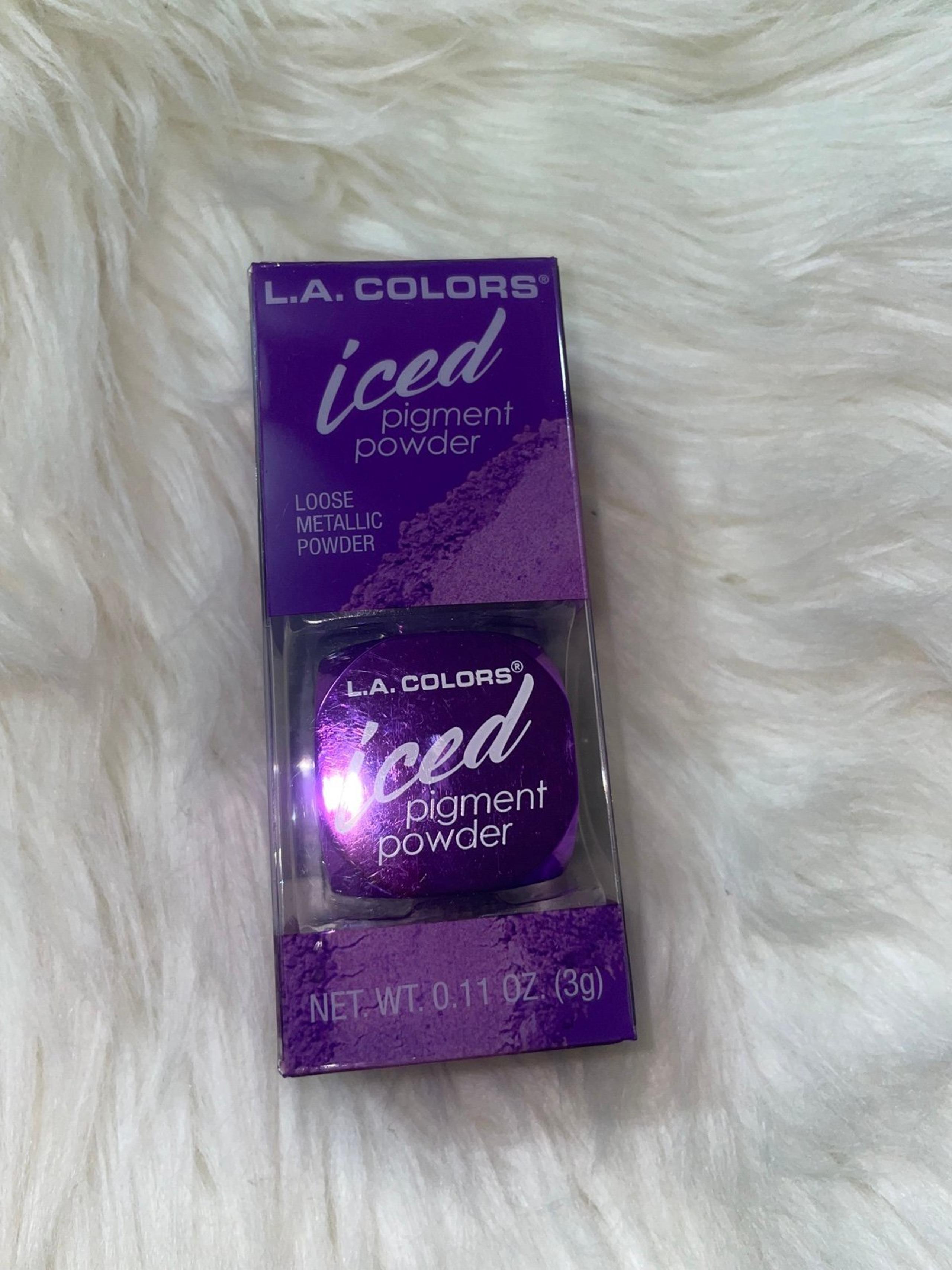 L.A. Colors iced pigment powder
