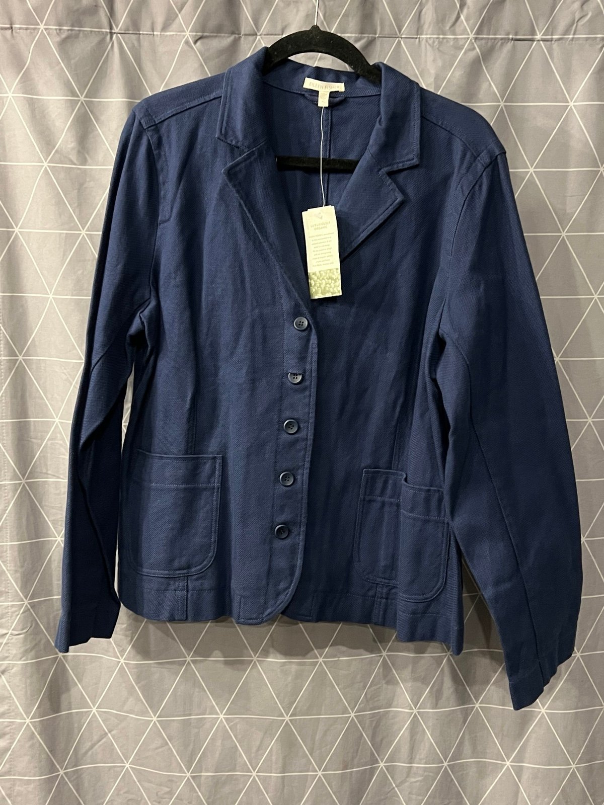 NWT Eileen Fisher Organic Cotton Jacket- XL