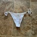 Skims Signature Swim Dipped Tie Bottom Snow Size Medium