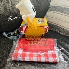 Toontown picnic basket & blanket NWOT