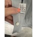 Hilditch & Key French Cuffs Shirt Mens 16.0 Gray/White Striped Long Sleeve