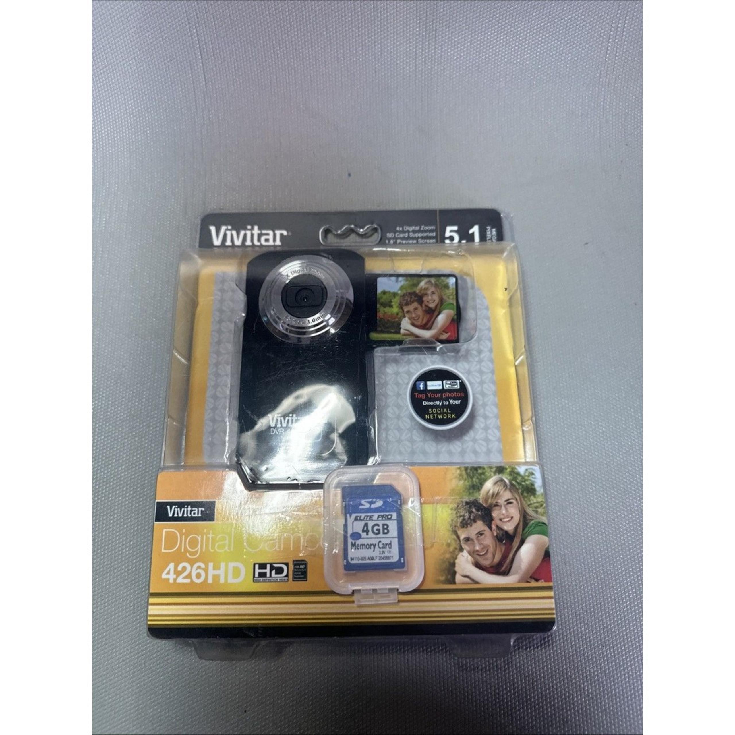 Vivitar 426HD Digital Camcorder 5.1 MP