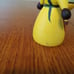 Vintage Dept 56 Hand Painted Wooden Easter Bunnies