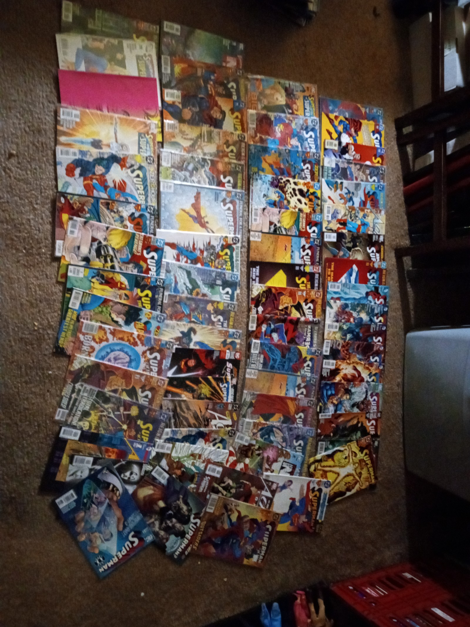 Huge lot dc comics 56 superman Supergirl superboy