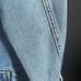 Vintage Lee Men's Light Blue Denim Jean Jacket Size Large Unisex Jacket