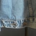 Vintage Lee Men's Light Blue Denim Jean Jacket Size Large Unisex Jacket