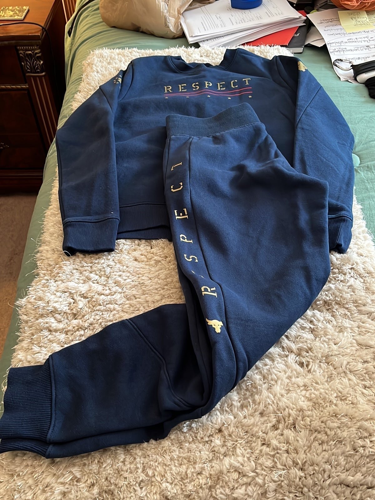Project Rock Women’s Sweatsuit Worn Once.