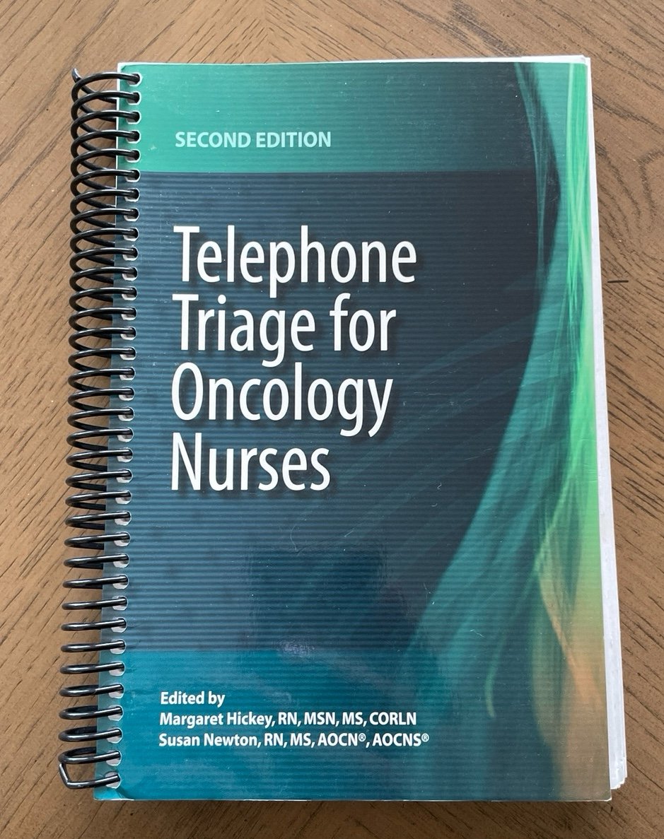 Telephone Triage for Oncology Nurses 2nd Edition