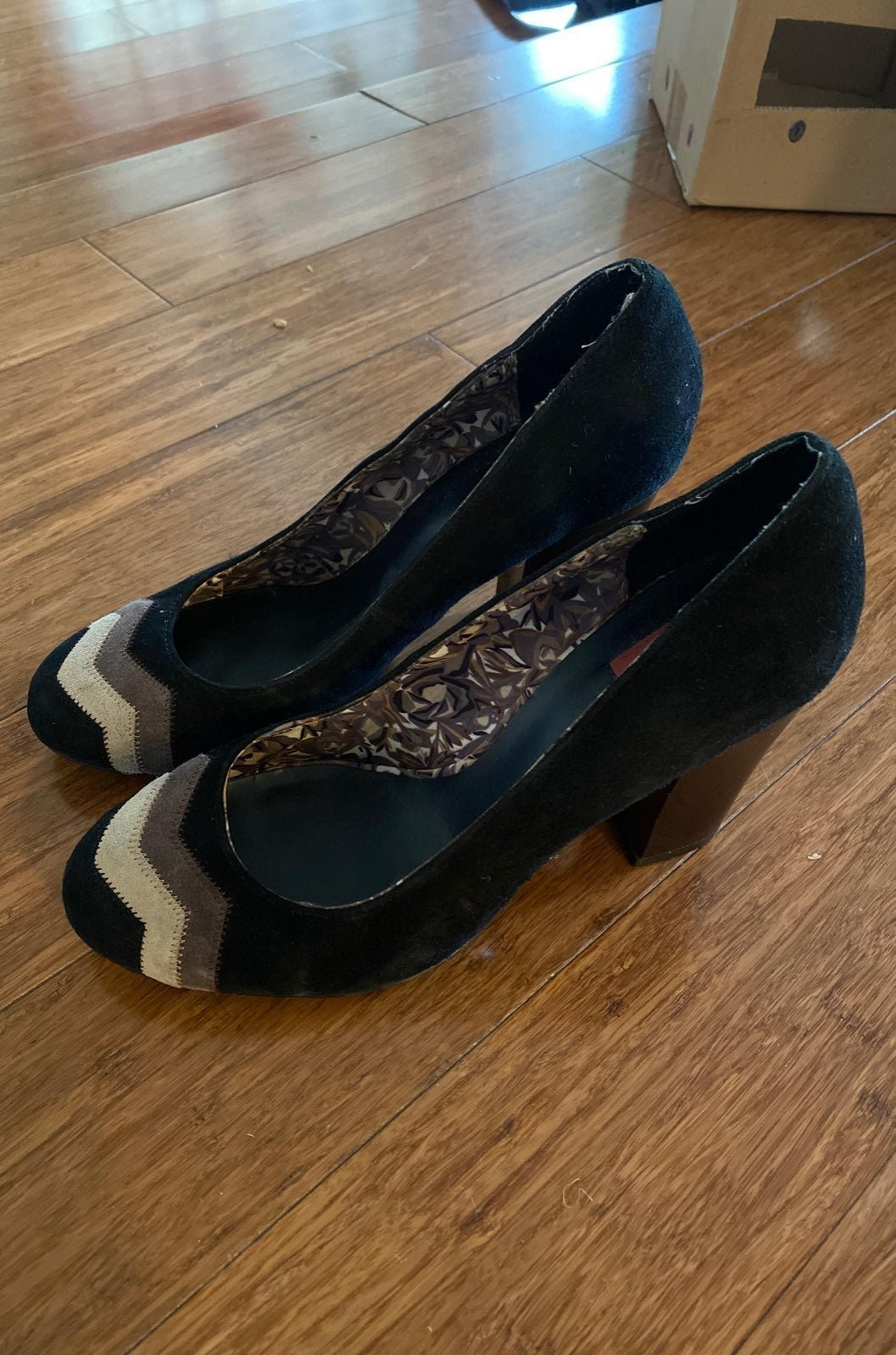 Missoni for Target Suede Block Heels Women’s Size 7
