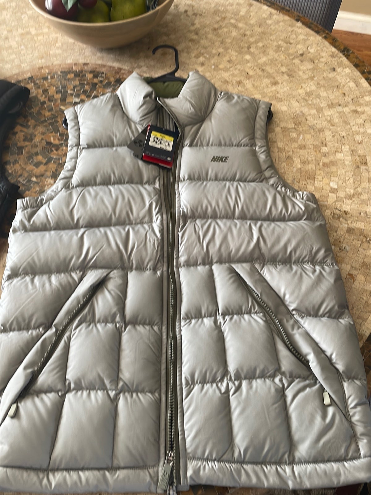 Nike zipper vests