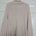 Harper Lane Tie Front Sweater Womens Size Medium Pink Ribbed Turtleneck