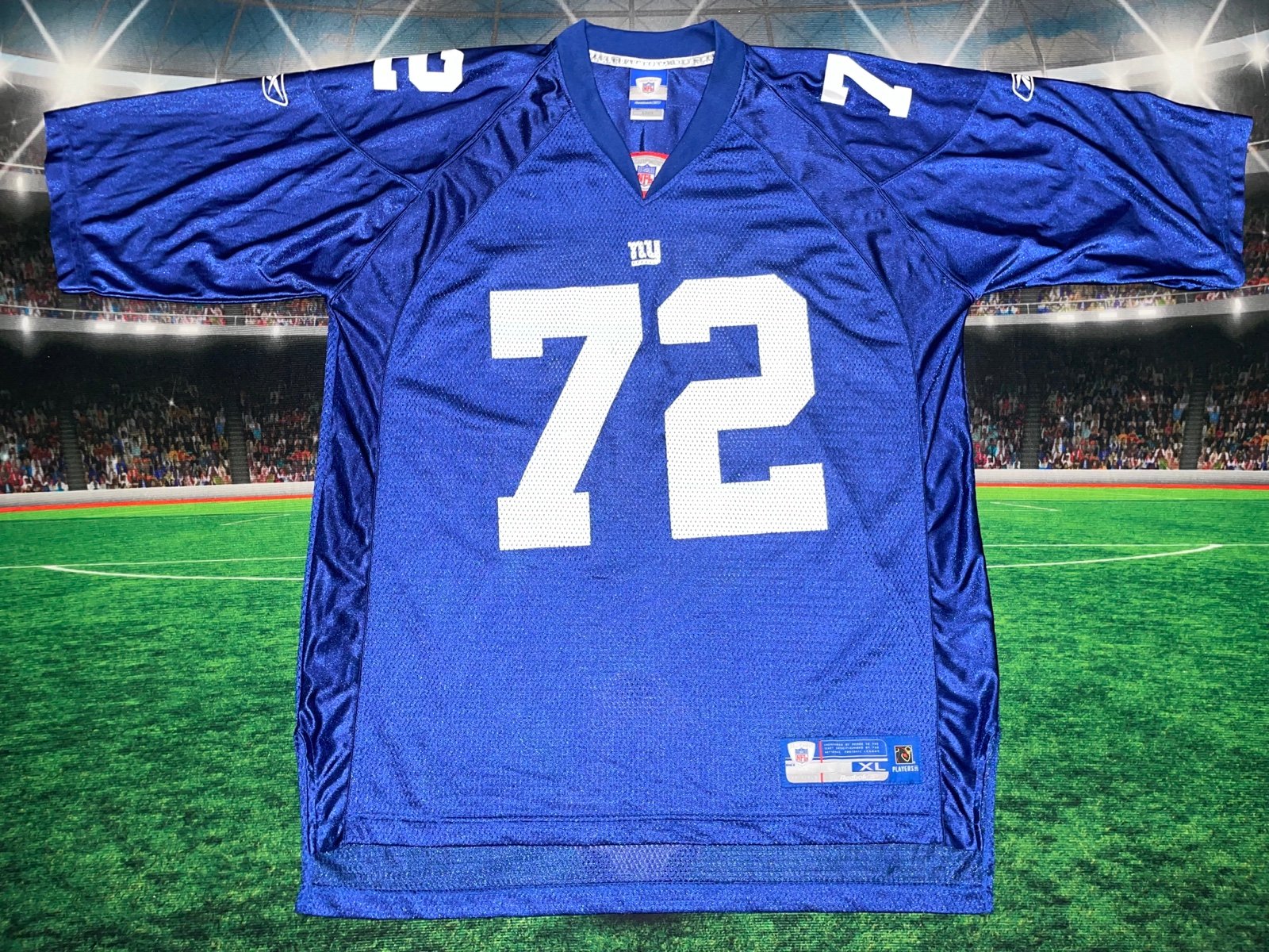 Osi Umenyiora #72 New York Giants Reebok Jersey Sz XL Preowned