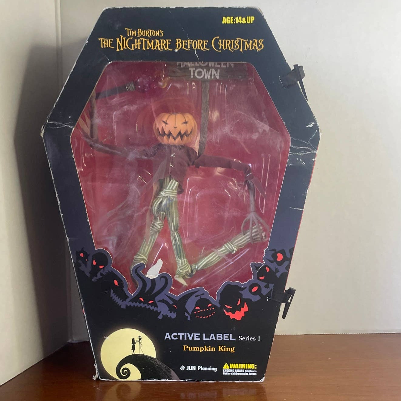 The Nightmare Before Christmas Jack The Pumpkin King Active Label Series 1 Decir