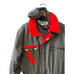 Vintage 80s Obermeyer One Piece Snow Suit Ski Suit Gray & Red L