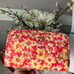 Coach Floral Pink Makeup Cosmetic  Zip Bag Case