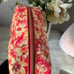 Coach Floral Pink Makeup Cosmetic  Zip Bag Case