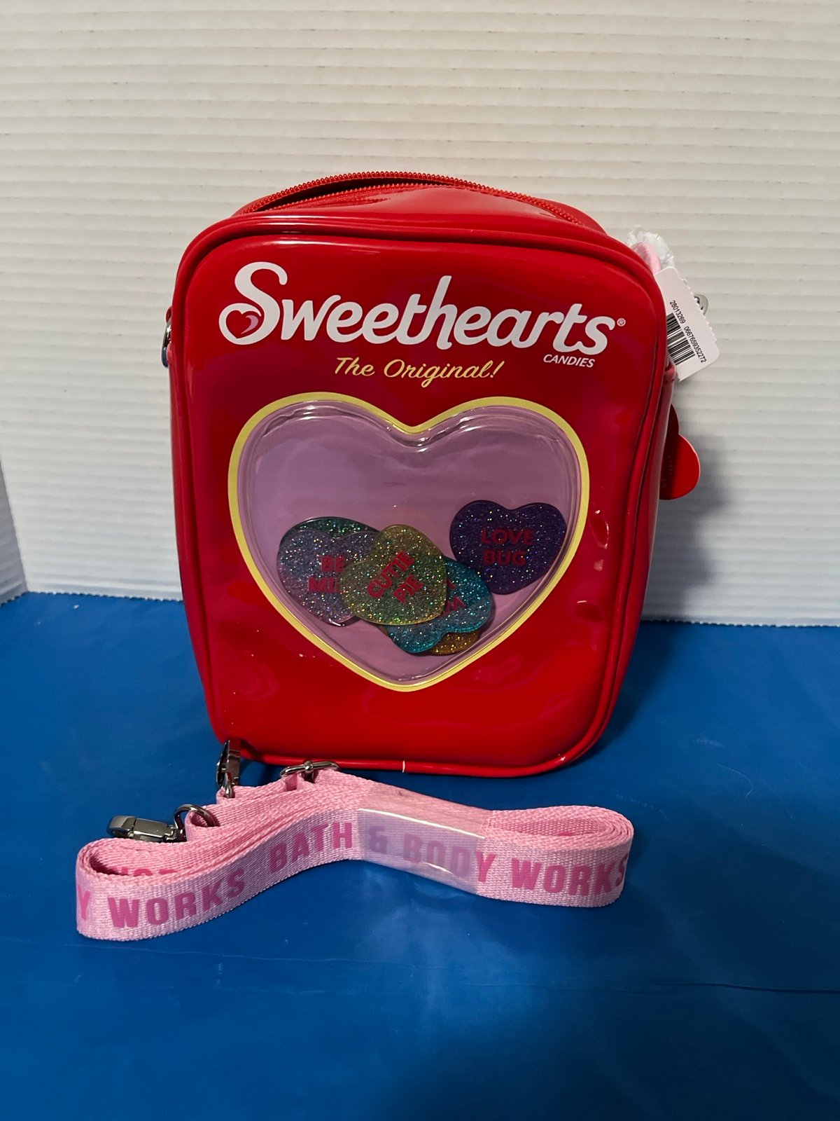 Bath and body works sweetheart’s crossbody bag